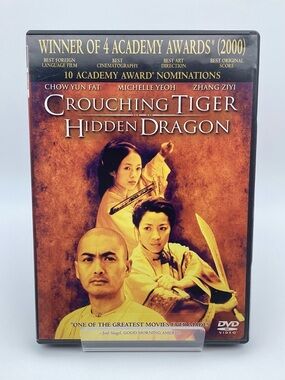 Crouching Tiger Hidden Dragon DVD 2000 Widescreen Chow Yun-Fat Ang Lee